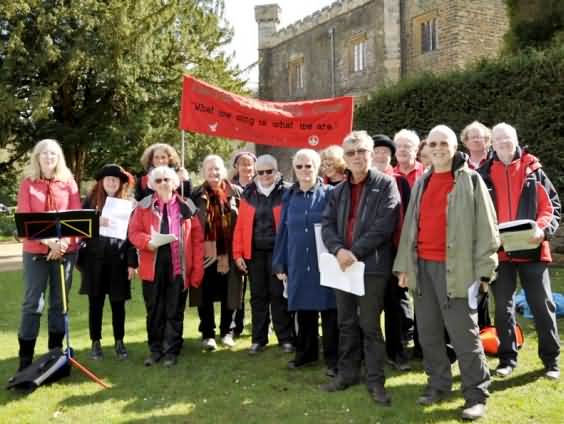 East Lancs Clarion Choir at May Day Rally 2016 East Lancs Clarion Choir at May Day Rally 2016